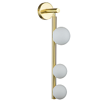 Настенный светильник Indigo Flusso 11025/3W Gold V000229