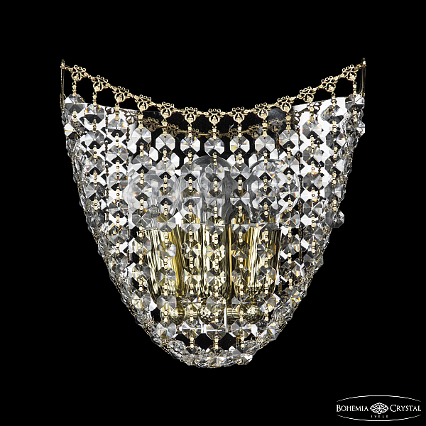 Настенный светильник Bohemia Ivele Crystal 77081B/22 G