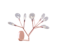 Настенный светильник Crystal Lux Evita EVITA AP9 COPPER/TRANSPARENT