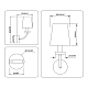 Настенный светильник Ambrella Light HIGH LIGHT LH75359