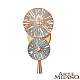 Настенный светильник Arte Milano 7852B.D150.H330.E14.1 G