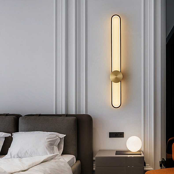 Настенный светильник Imperium Loft Heidy L H90 Brass Black 230862-23