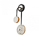 Настенный светильник Arte Milano Ferrara 279169/2B BK/GD