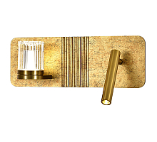 Настенный светильник Indigo Rilievo 14032/2W Gold V000199L