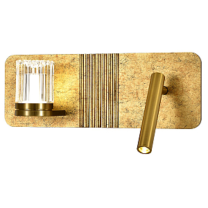 Настенный светильник Indigo Rilievo 14032/2W Gold V000199L