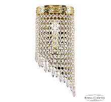 Настенный светильник Bohemia Ivele Crystal 83401BR/15IV-33 G Drops