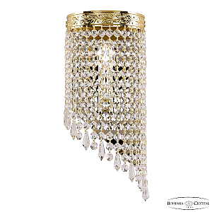 Настенный светильник Bohemia Ivele Crystal 83401BR/15IV-33 G Drops