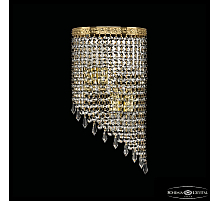 Настенный светильник Bohemia Ivele Crystal 83401BR/20IV-43 G Drops