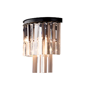 Настенный светильник Delight Collection 1920s Odeon KR0387W-2B black/clear