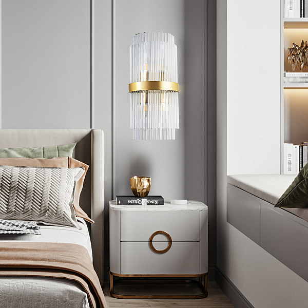 Настенный светильник Arte Milano Torcia 430122.250.4.E14.C1 BS