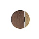 Настенный светильник Nowodvorski Sun Led Dark Wood/Gold 7651