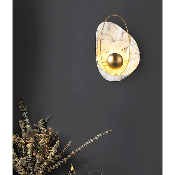 Настенный светильник Delight Collection Pearl 10265W/WH