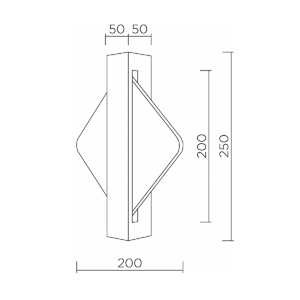 Настенный светильник LED4U L7388-250 WH Настенный светильник LED4U L7388-250 WH