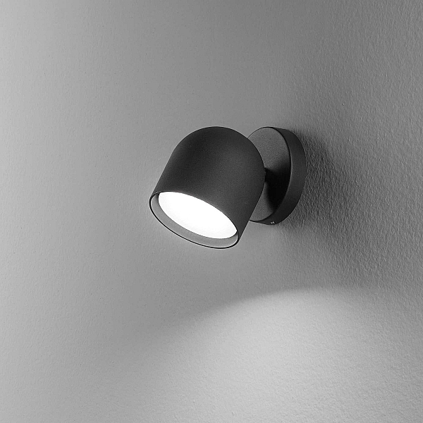 Настенный светильник Ideal Lux Dodo AP1 Nero 314099