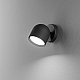 Настенный светильник Ideal Lux Dodo AP1 Nero 314099