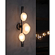 Настенный светильник Delight Collection Matter 5055W/3 black/white