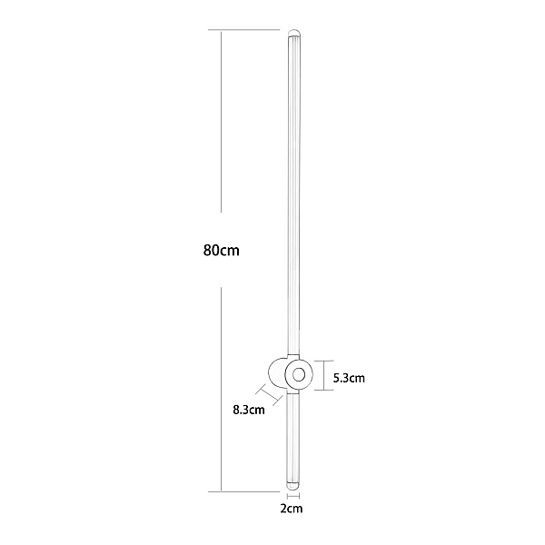 Настенный светильник Arte Lamp Atmos A3616AL-1BK