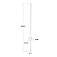 Настенный светильник Arte Lamp Atmos A3616AL-1BK