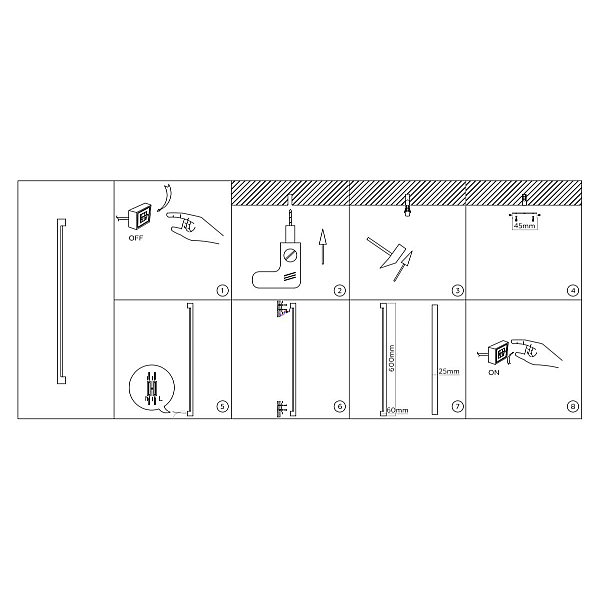 Настенный светильник Ambrella Light Comfort FL76104