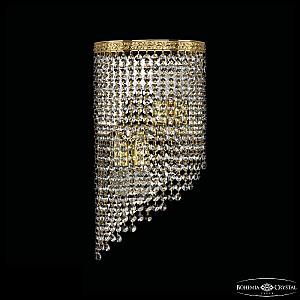 Настенный светильник Bohemia Ivele Crystal 83401BL/20IV-43 G R