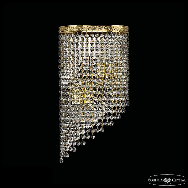Настенный светильник Bohemia Ivele Crystal 83401BL/20IV-43 G R