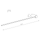 Настенный светильник Nowodvorski Arm Led L Black 10367