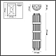 Настенный светильник Odeon Light Hall Empire 4854/4W