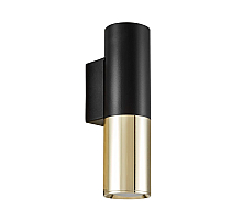 Настенный светильник Lampit Lineo LDW 1101-1 BK+GD