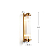Настенный светильник Delight Collection Wall lamp 88008W/L brass