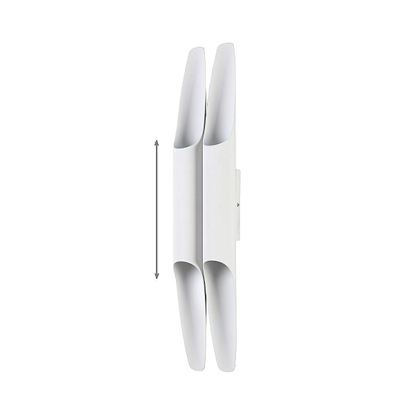 Настенный светильник Crystal Lux CLT 332W4-V2 WH-WH