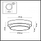Настенный светильник Odeon Light Drops Holger 2746/1C
