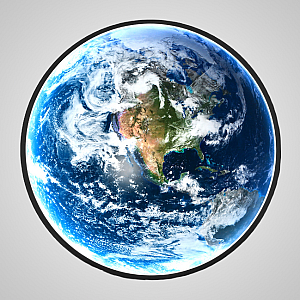 Настенный светильник ImperiumLoft Cosmos Earth 208936-23