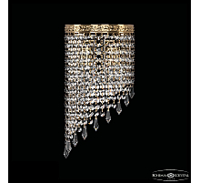 Настенный светильник Bohemia Ivele Crystal 83401BL/18IV-34 G Drops