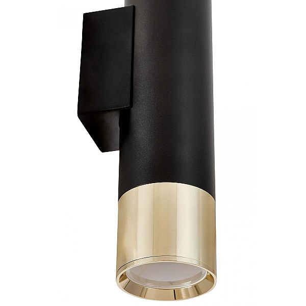 Бра Lumina Deco Tuba LDW 1101-2 BK+GD