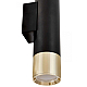 Бра Lumina Deco Tuba LDW 1101-2 BK+GD