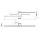 Бра Escada Rail 10219/2LED Black