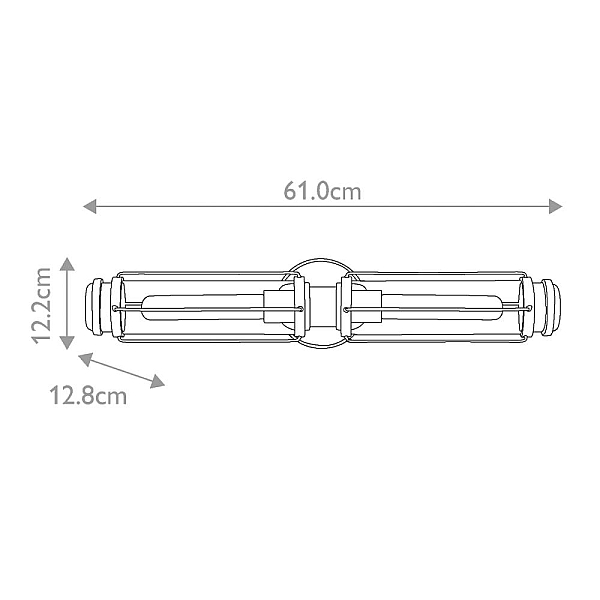 Настенный светильник Hinkley Masthead HK-MASTHEAD2-PCBK
