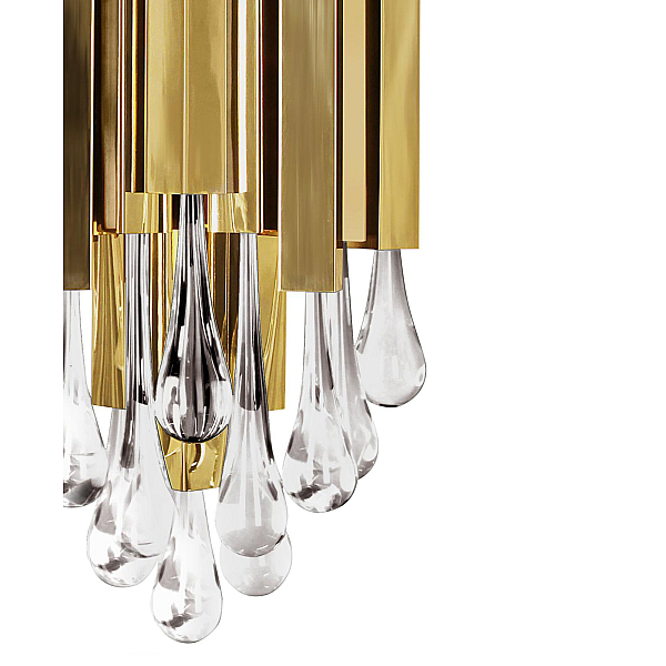 Настенный светильник Delight Collection Trump KM0988W-3 gold