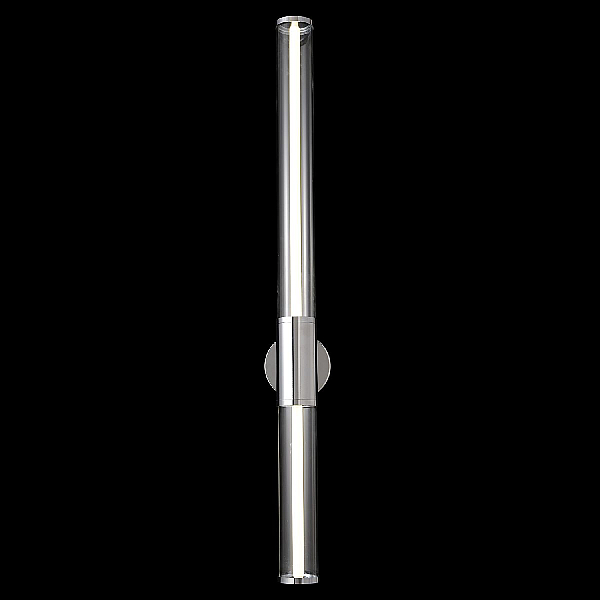 Настенный светодиодный светильник Crystal Lux Lineup AP18W Led Chrome