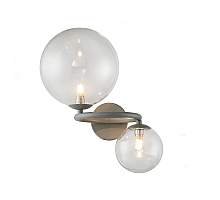 Настенный светильник Delight Collection Wendt KG1202W-2 grey/clear