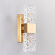 Настенный светильник DeLight Collection Wall lamp 88068W gold/clear
