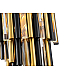 Настенный светильник iLamp Tribeca 097B-3 Matt BronzeBlack