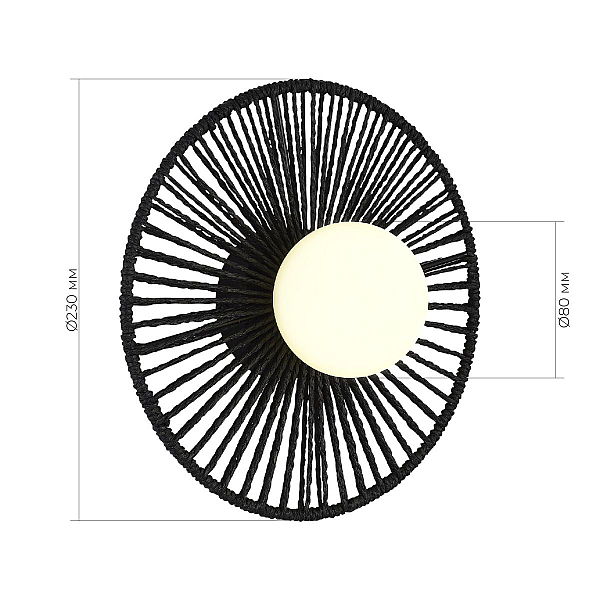 Настенный светильник Evoluce LOOM SLE6022-401-01