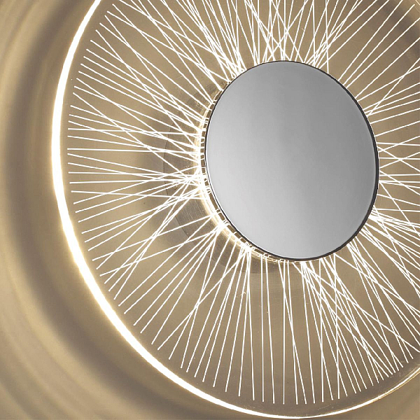 Настенный светодиодный светильник Odeon Light Midcent Solaris 6628/9WL