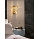 Настенный светильник DeLight Collection Glissando 6005W/S gold/clear