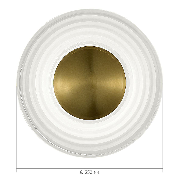 Настенный светодиодный светильник ST Luce Moon SL6125.301.01