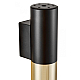 Бра Lumina Deco Tuba LDW 1101-1 BK+GD