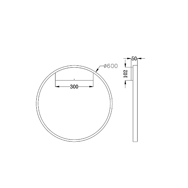 Настенный светильник Maytoni Rim MOD058WL-L35B4K
