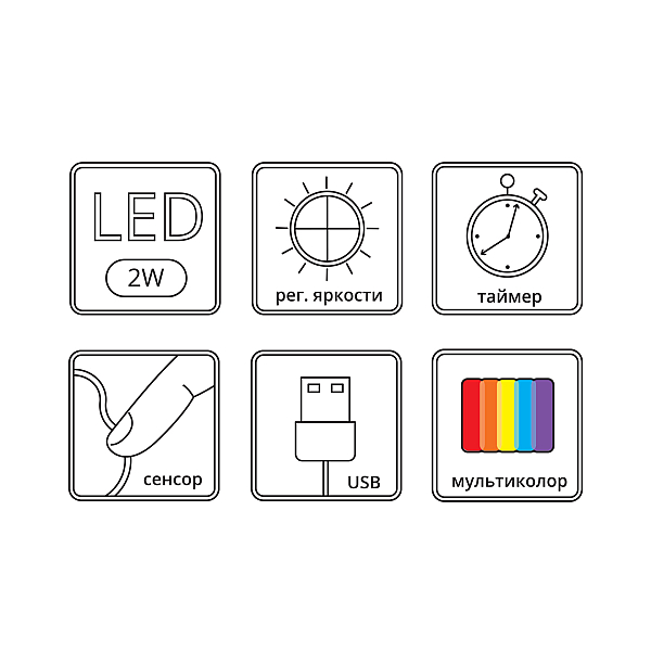 Ночник детский ARTE Lamp A7371LT-1WH