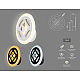 Настенный светодиодный светильник Ambrella light Ice FA2955